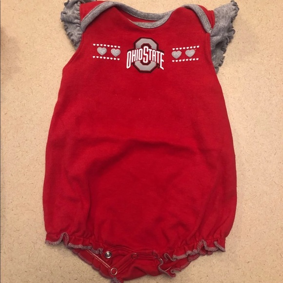2 Ohio State Rompers - Picture 3 of 3